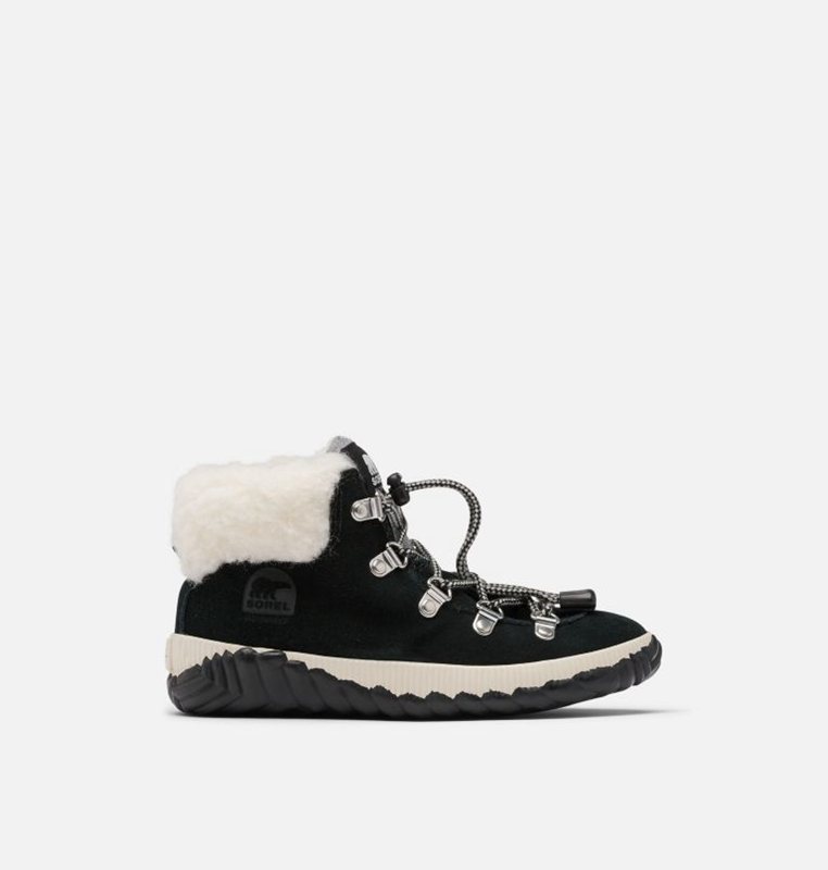 Kids Booties Black - Sorel Youth Out N About™ Conquest - 417-KVFJWI